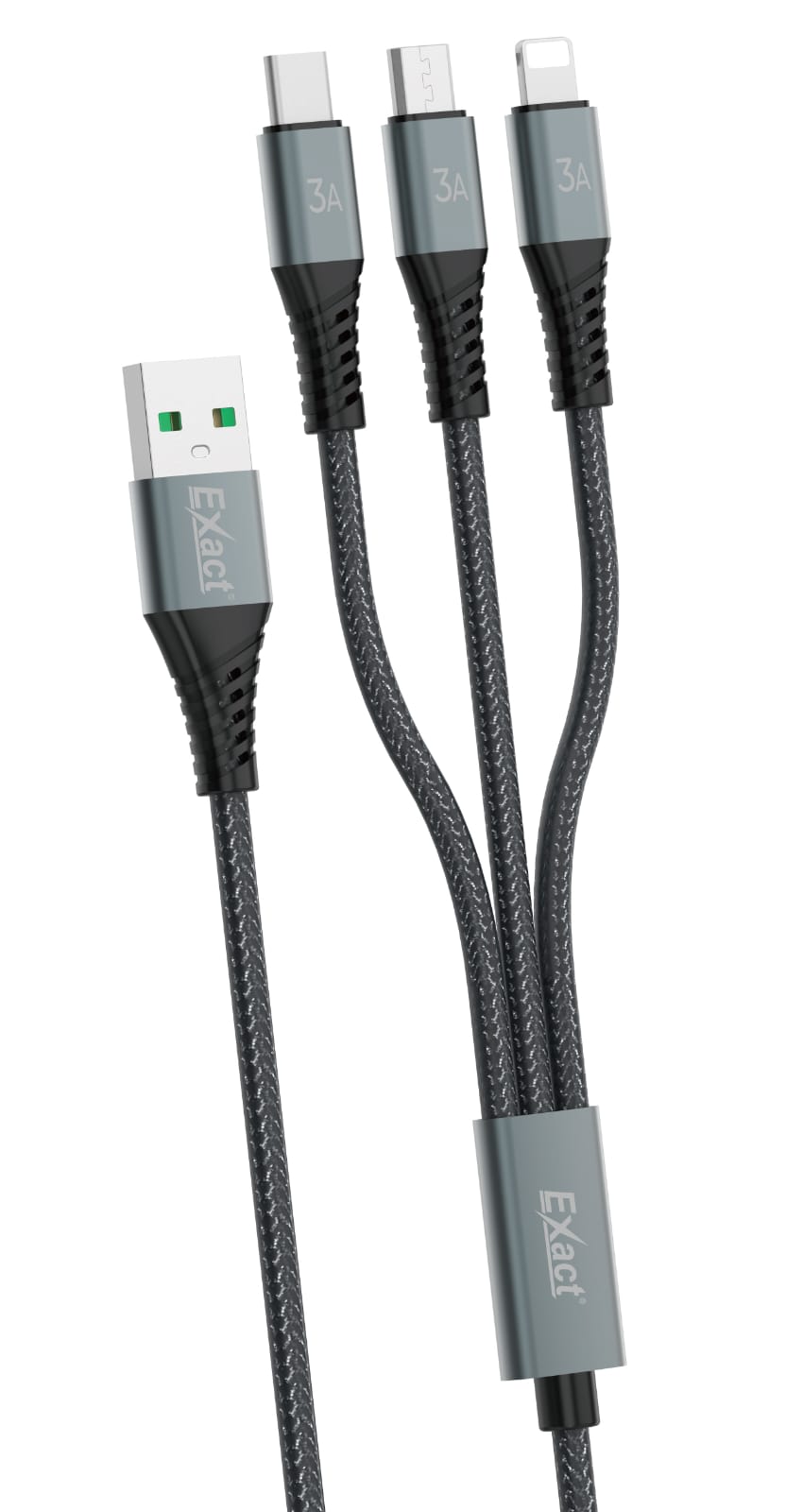 Exact Multi 3 in 1 Charging Cable Exact Multi 3 in 1 Charging Cable