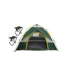 Ketsicart® Camping Tent, Folding Tent Double Layer 3 Easy to Operate Fully Automatic with Camping Chair