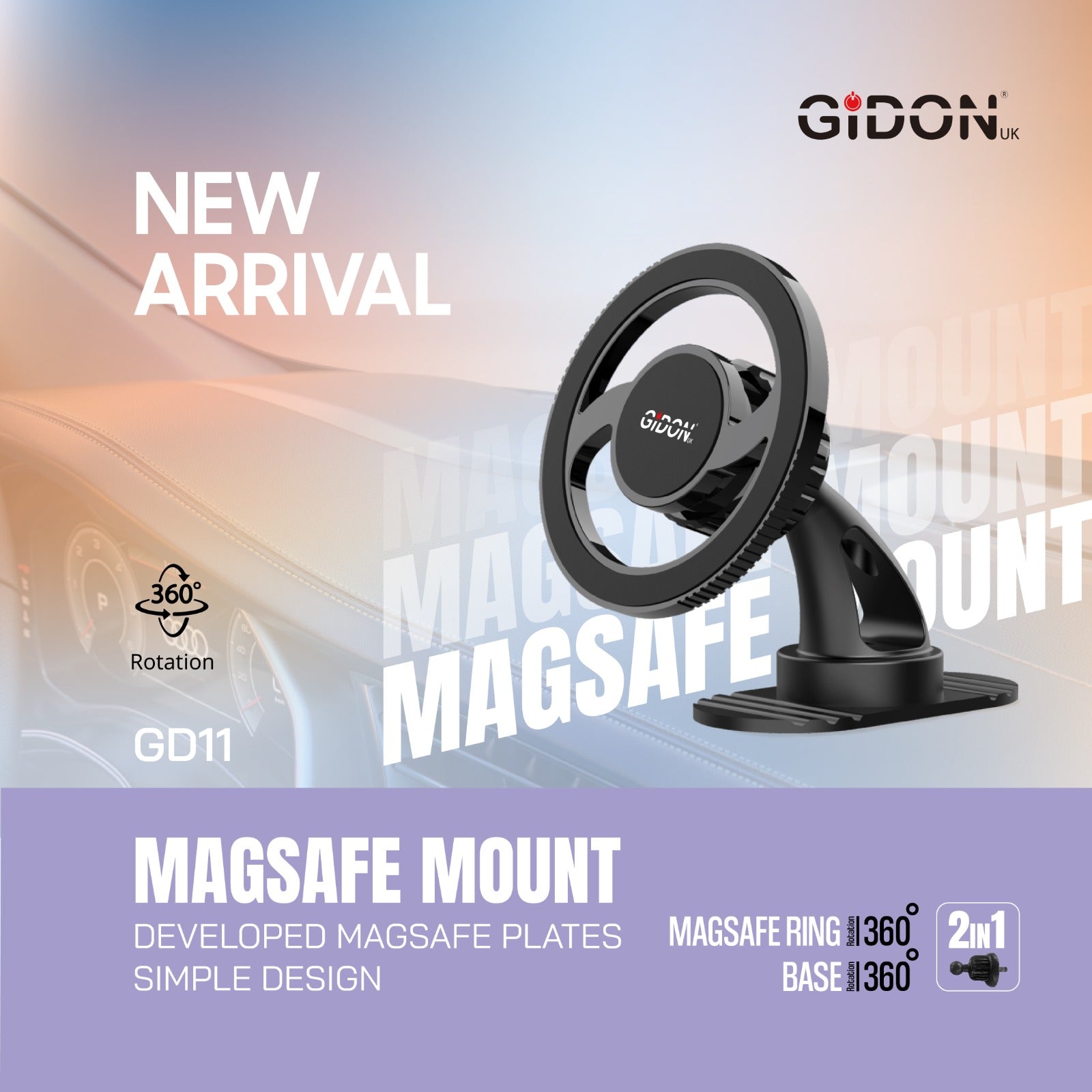 Gidon Magsafe Mount Gidon Magsafe Mount