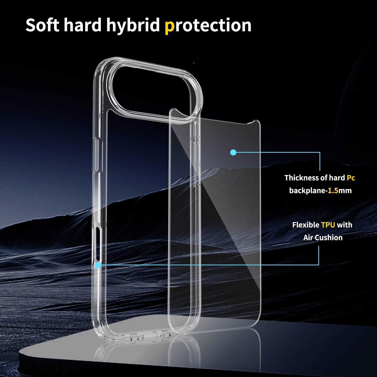Exact Clear Case For iPhone 17 Air Exact Clear Case For iPhone 17 Air