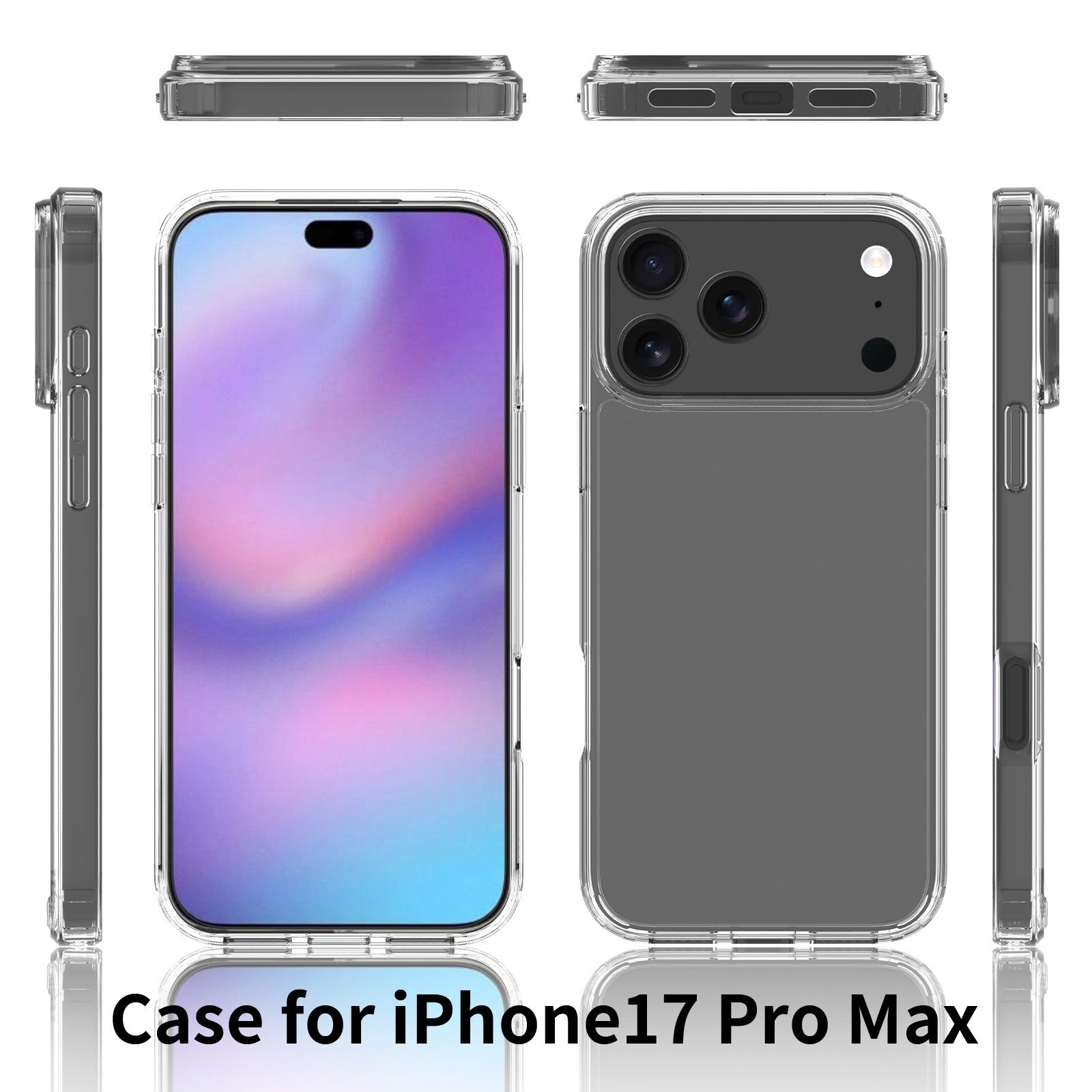 Exact Clear Case For iPhone 17 Pro Max Exact Clear Case For iPhone 17 Pro Max