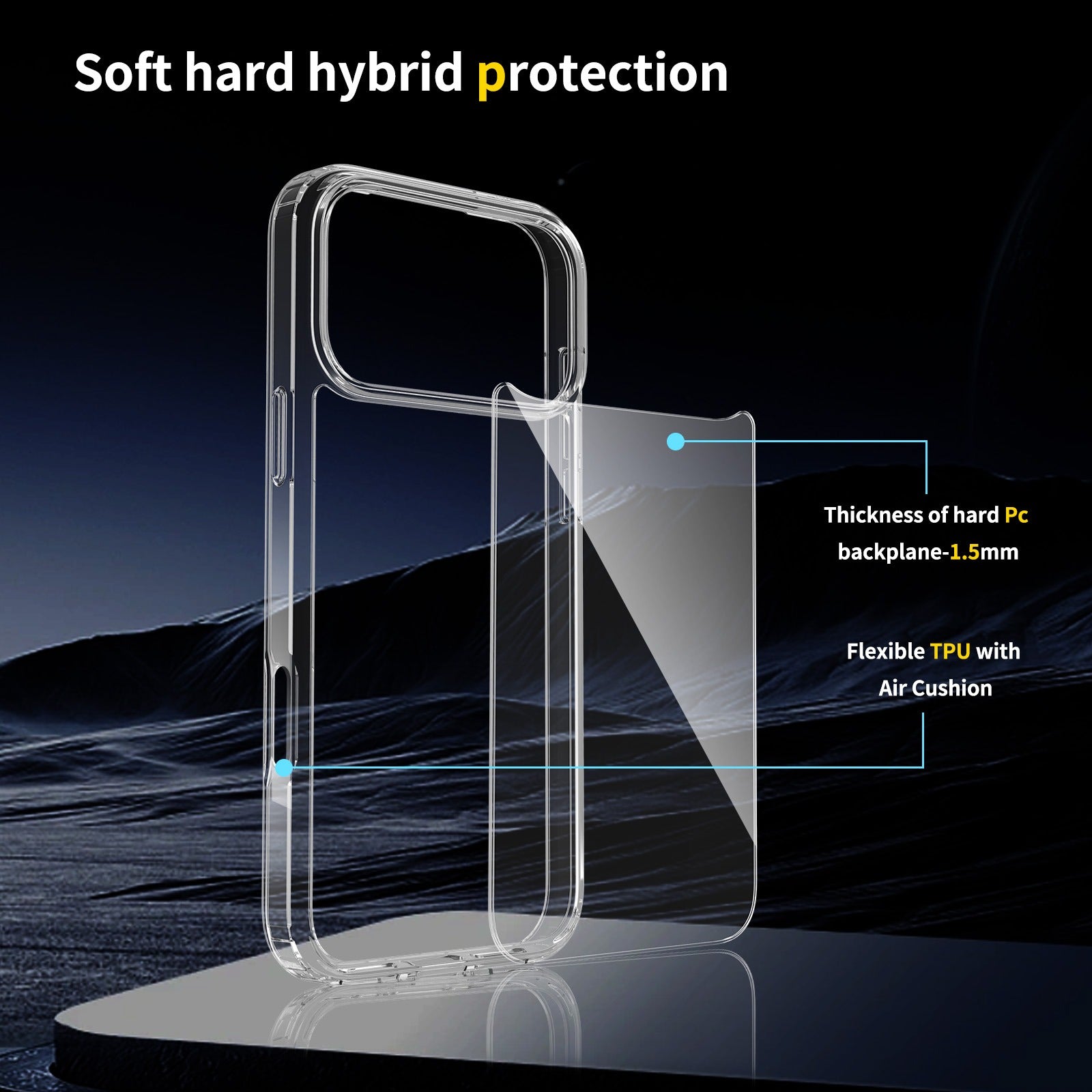 Exact Clear Case For iPhone 17 Pro Max Exact Clear Case For iPhone 17 Pro Max