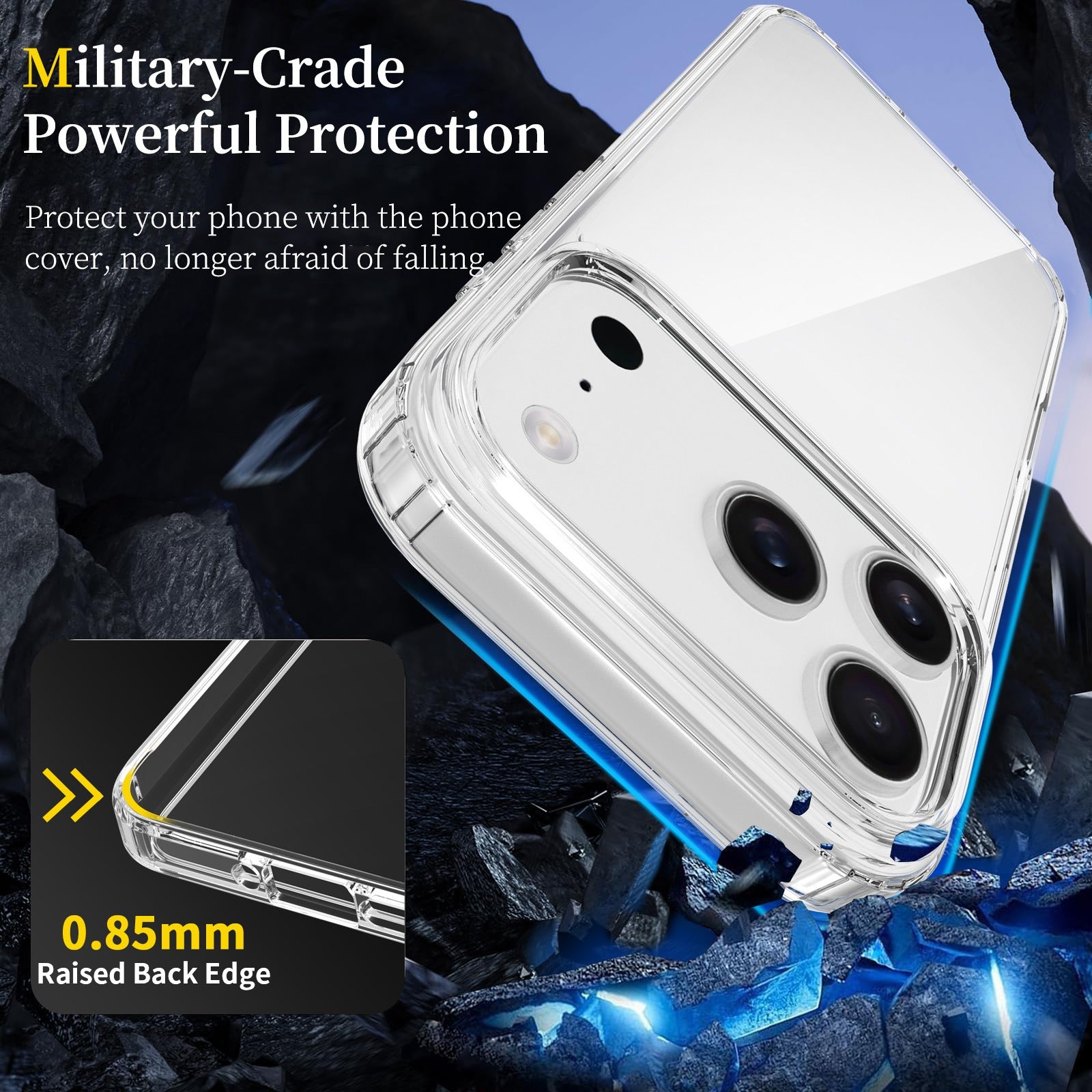 Exact Clear Case For iPhone 17 Pro Max Exact Clear Case For iPhone 17 Pro Max