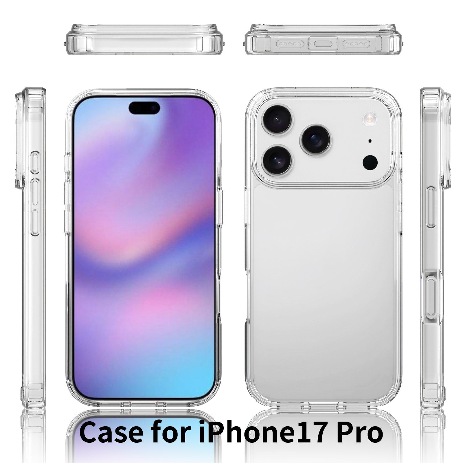 Exact Clear Case For iPhone 17 Pro Max Exact Clear Case For iPhone 17 Pro Max