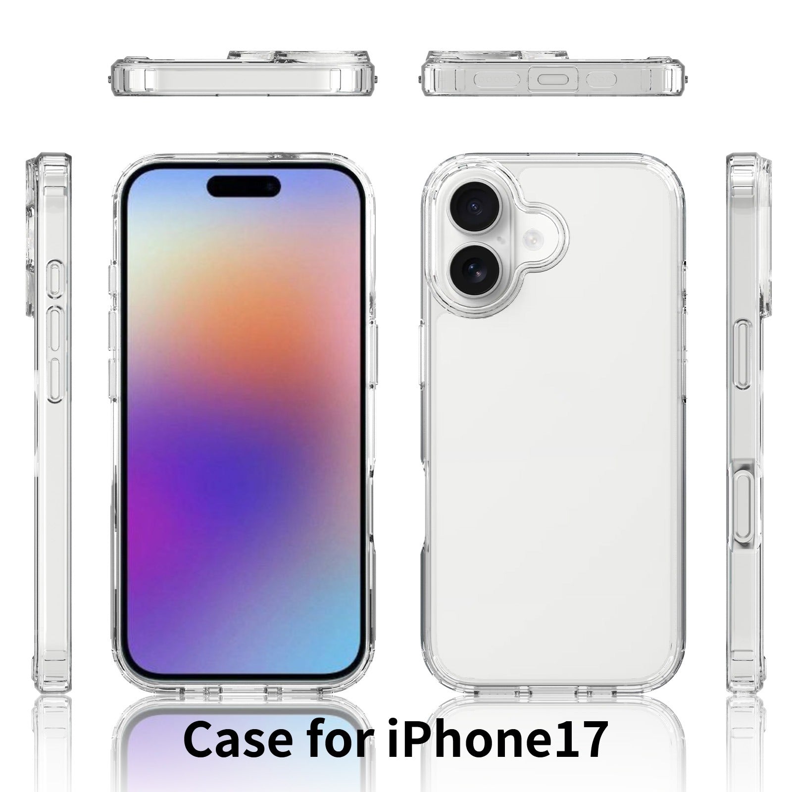 Exact Clear Case For iPhone 17 Exact Clear Case For iPhone 17