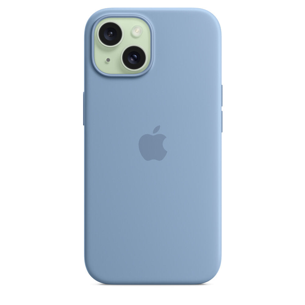 IPHONE 15 SILICON CASE WITH MAGSAFE WINTER BLUE Winter Blue IPHONE 15 SILICON CASE WITH MAGSAFE WINTER BLUE Winter Blue