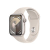 Apple Watch Series 9 MR973 GPS 45 Mm Starlight Aluminum Case With Starlight Sport Band S/M