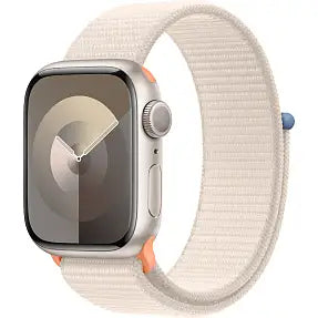 Apple Watch Series 9 GPS 45 mm Starlight Aluminum Case With Sport Loop Starlight MR983