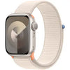 Apple Watch Series 9 GPS 41mm Starlight Aluminium Case with Starlight Sport Loop (MR8V3)