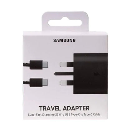 Samsung 25W Travel Adapter With USB Type-C Cable EP-TA800BEGAE