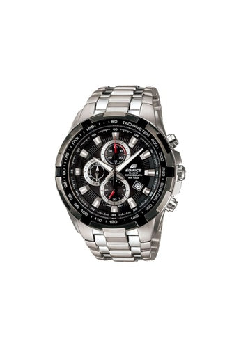 Casio Edifice EF-539D-1AVUDF Mens Analog Watch Silver and Black
