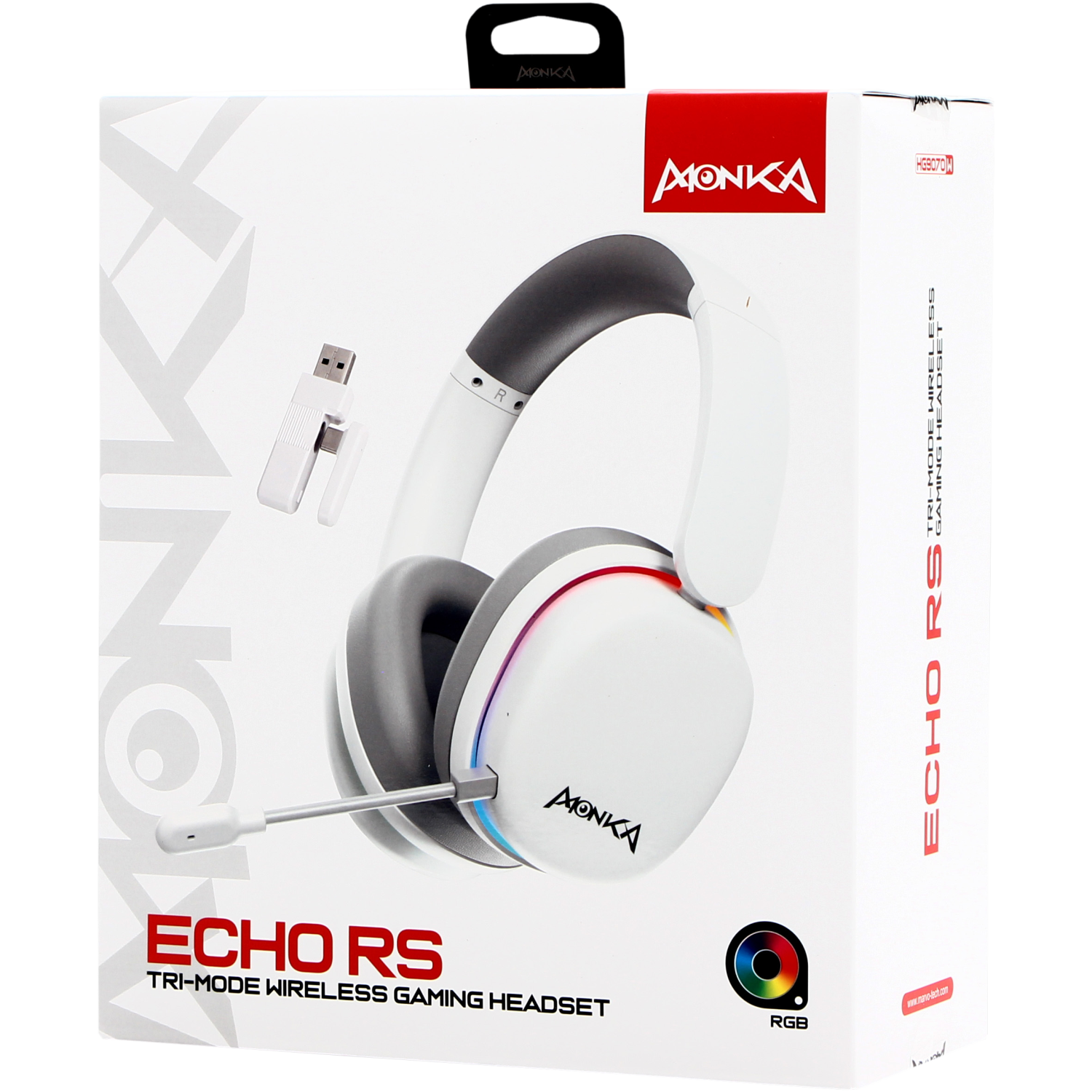 Monka Echo RS Wireless Stereo Gaming Headset HG9070 Monka Echo RS Wireless Stereo Gaming Headset HG9070