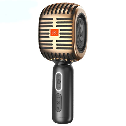 JBL KMC600 Karaoke Microphone Speaker - Gold