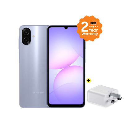 Samsung Galaxy A07 4G 4GB 128GBv with Samsung 25w Fast Charger