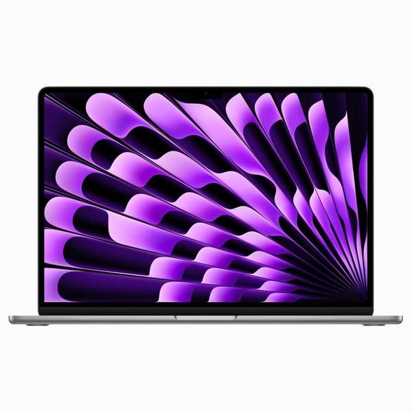 Apple MacBook Air 15-inch (2023) – Apple M2 Chip / 8GB RAM / 512GB SSD / 8-core CPU / 10-core GPU / macOS Ventura / English & Arabic Keyboard / Space Grey /  [MQKQ3AB/A]
