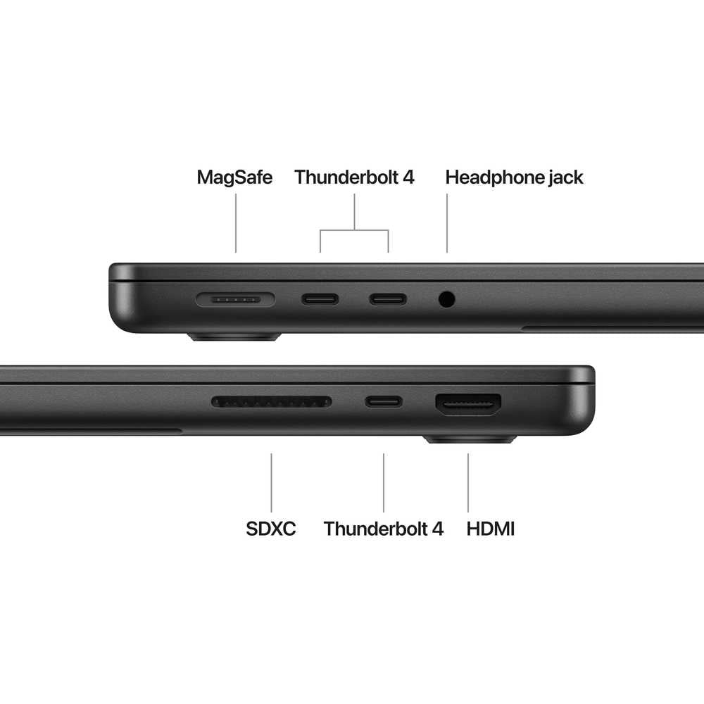 Apple 16-inch MacBook Pro With Apple M4 Pro chip with 14‑core CPU and 20‑core GPU/48GB/512GB SSD - Silver (English)