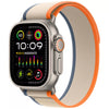 Apple Watch Ultra 2 Mrf23 GPS + Cellular 49 mm M/L Titanium Case With Orange/Beige Trail Loop