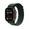 Apple Watch Ultra 2 - 49mm Black Titanium Case With Alpine Loop Dark Green(MX4T3QA/A)