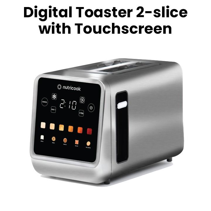 Nutricook NC-TS201 Digital Toaster 2-Slice Nutricook NC-TS201 Digital Toaster 2-Slice