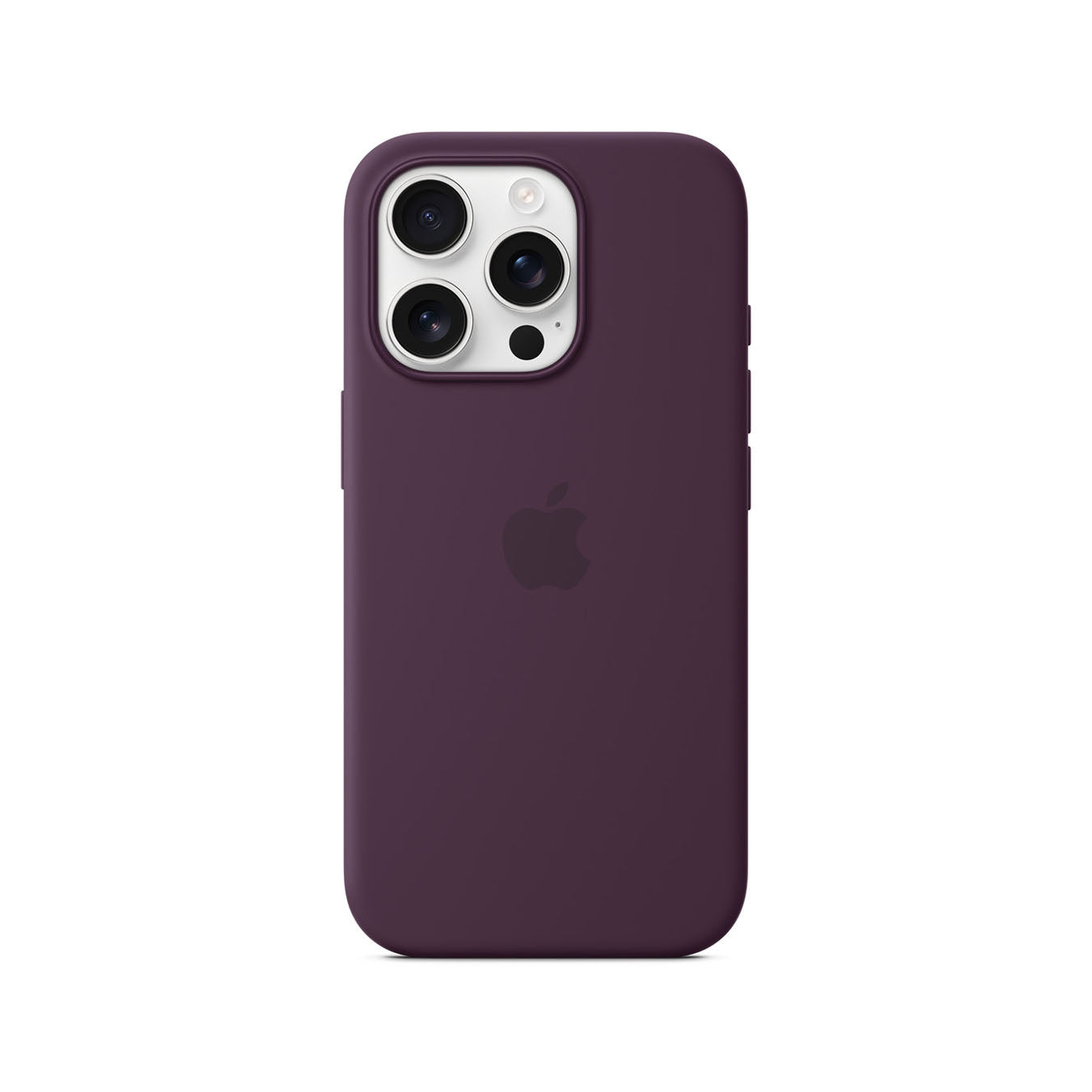 Apple iPhone 16 Pro Silicon Case with MagSafe - Plum Apple iPhone 16 Pro Silicon Case with MagSafe - Plum