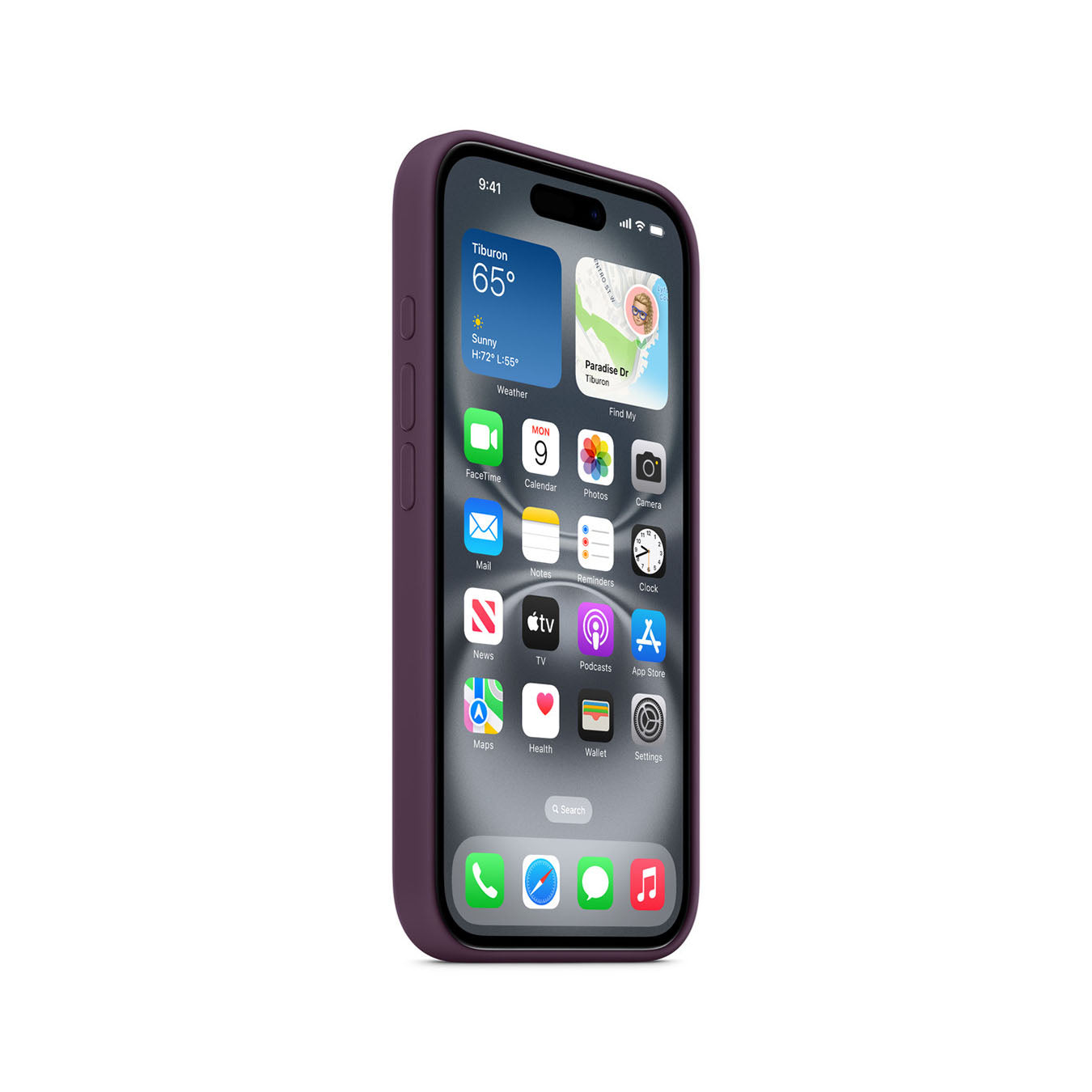 Apple iPhone 16 Silicon Case with MagSafe Apple iPhone 16 Silicon Case with MagSafe