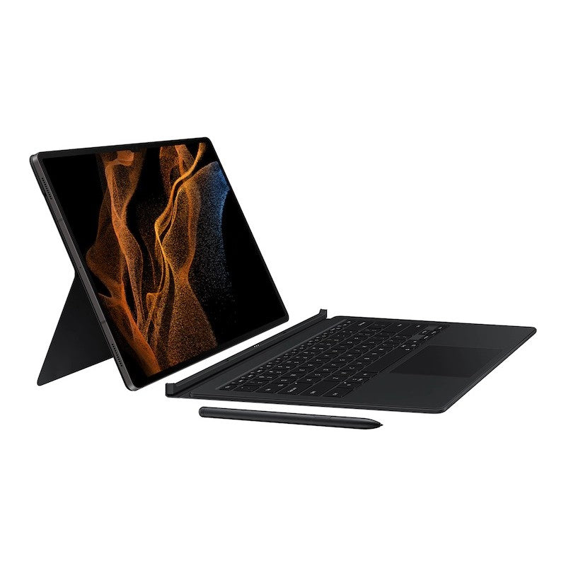 Samsung Galaxy Tab-S8 Ultra Book Cover Keyboard Black EF