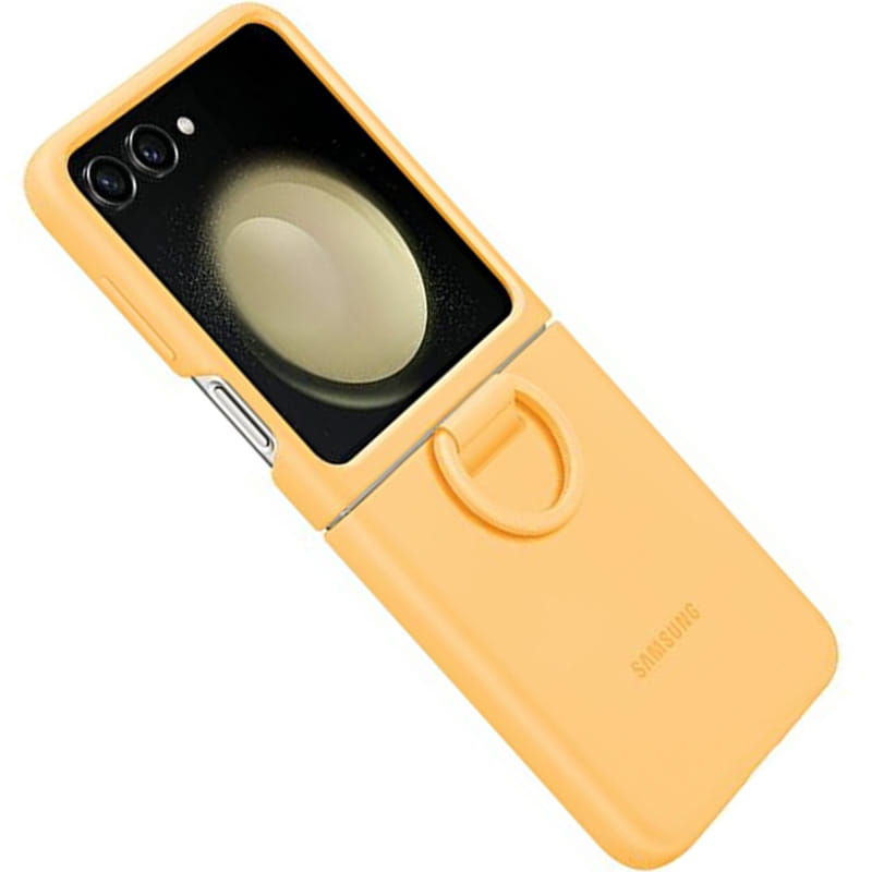 Galaxy Z Flip5 Silicone Case with Ring