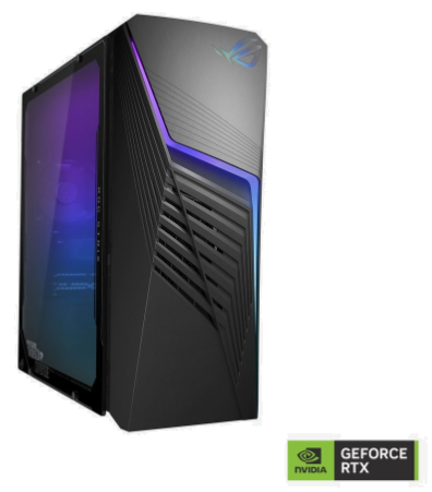 Asus Tower (2024) Desktop PC – G13CHR-51440F047W 14th Gen / Intel Core i5-14400F / 1TB SSD / 16GB RAM / 8GB NVIDIA GeForce RTX 3050 Graphics / Windows 11 Home / Extreme Dark Grey / Middle East Version