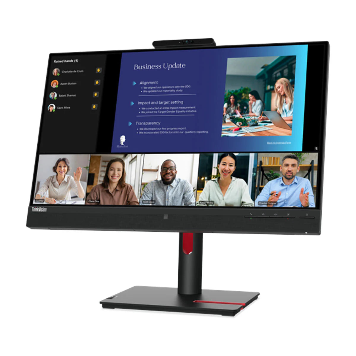 Lenovo ThinkVision T24v-30 - 23.8 inch FHD Monitor (63D8MAT3UK) Lenovo ThinkVision T24v-30 - 23.8 inch FHD Monitor (63D8MAT3UK)