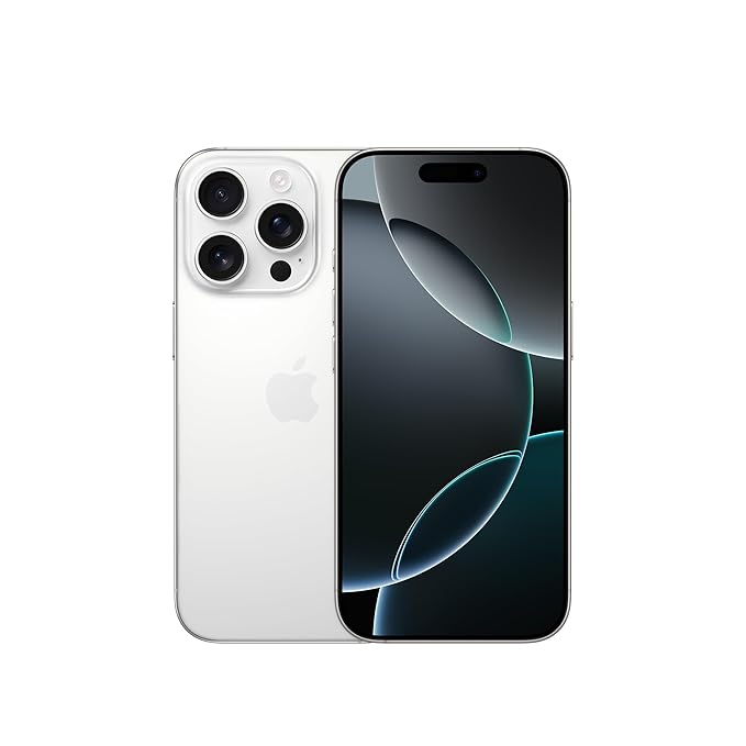 Apple iPhone 16 Pro 128GB with Exact Clear Case For iPhone 16 Pro & Exact 5D Glass For iPhone 16 Pro Apple iPhone 16 Pro 128GB with Exact Clear Case For iPhone 16 Pro & Exact 5D Glass For iPhone 16 Pro