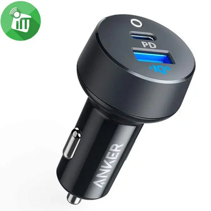 Anker A2732 PowerDrive PD+2 Dual Port High Speed 35W Car Charger