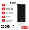Exact Dual USB Power Bank 20000mAh High Speed Charging EX-784