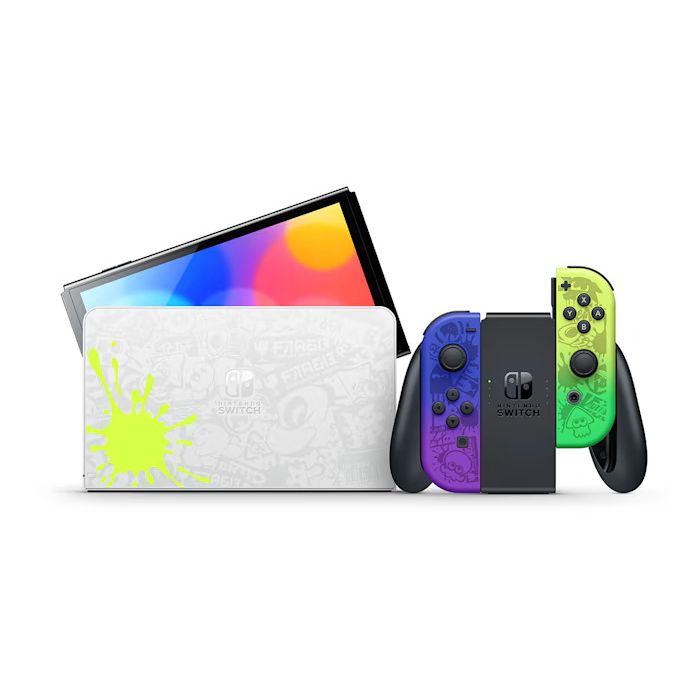 Nintendo Switch OLED Console - Splatoon 3 Edition – rptech.qa