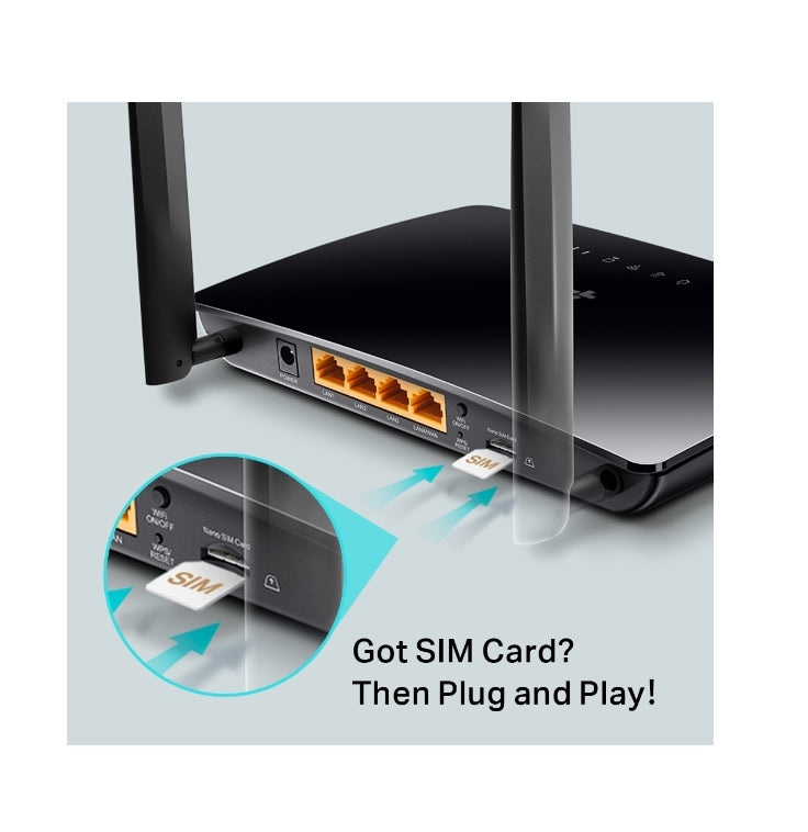 TP-Link Wireless 4G Dual Band Router MR200 TP-Link Wireless 4G Dual Band Router MR200