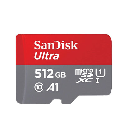 SanDisk Ultra A1 Micro Memory Card – 512GB