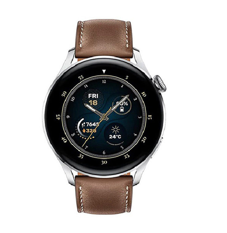 Huawei Watch 3 Pro 48MM - Brown Leather Strap