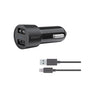 Exact Car Charger With Lightning Cable-EX733