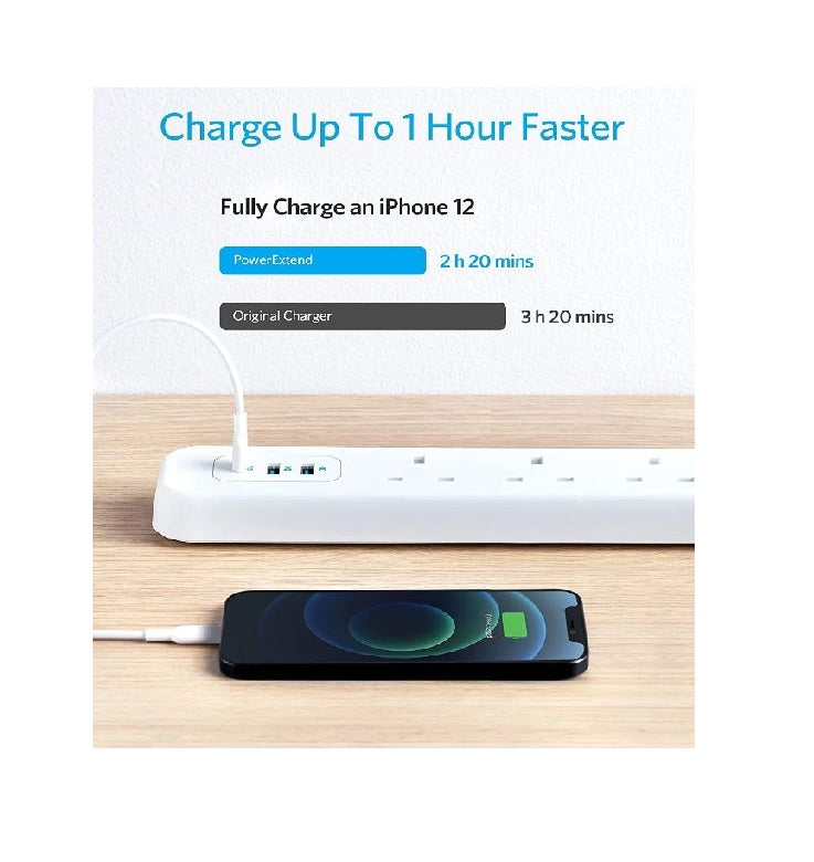 Anker Extension Lead With 1 Power Delivery 18W USB-C A9136