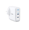 Anker Power Port III Duo High-Speed 36W 2-Port Wall Charger With USB-C Power IQ 3.0