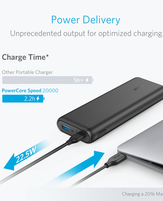 Anker PowerCore Speed 20000 PD Slim - A1275