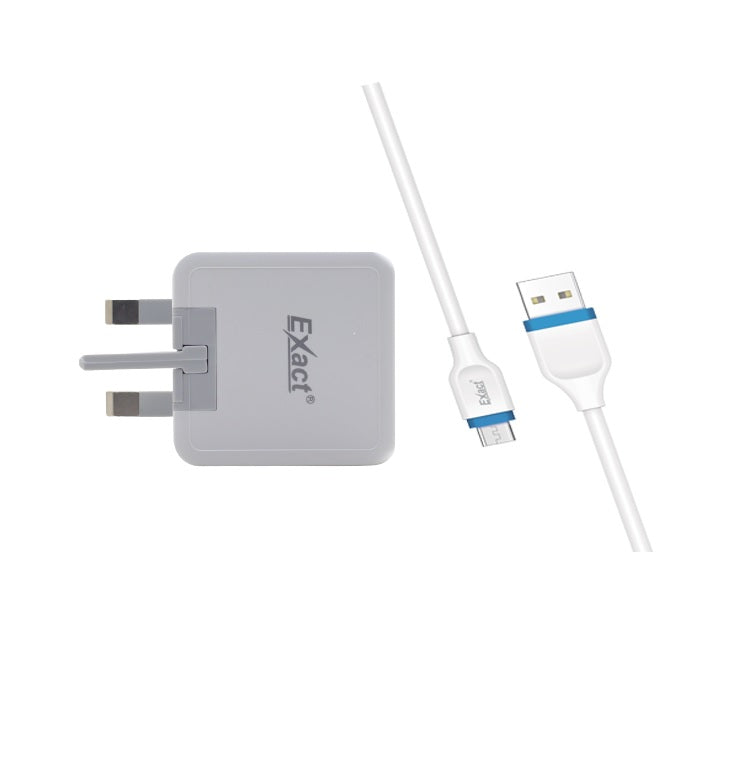 Exact Micro Travel Charger 2 Port EX-2320