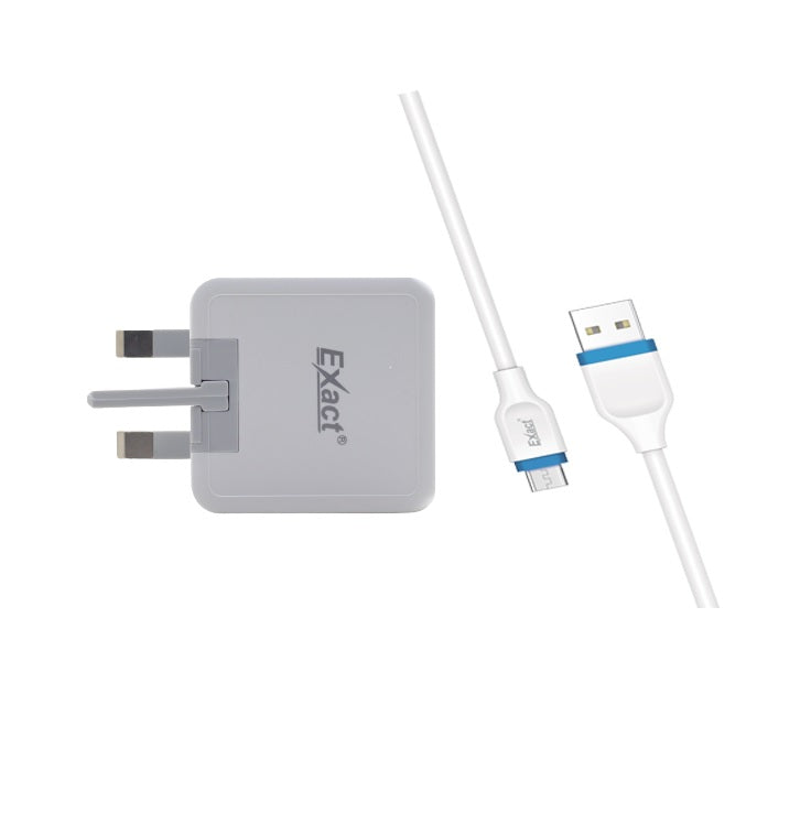 Exact Micro Travel Charger 2 Port Exact Micro Travel Charger 2 Port