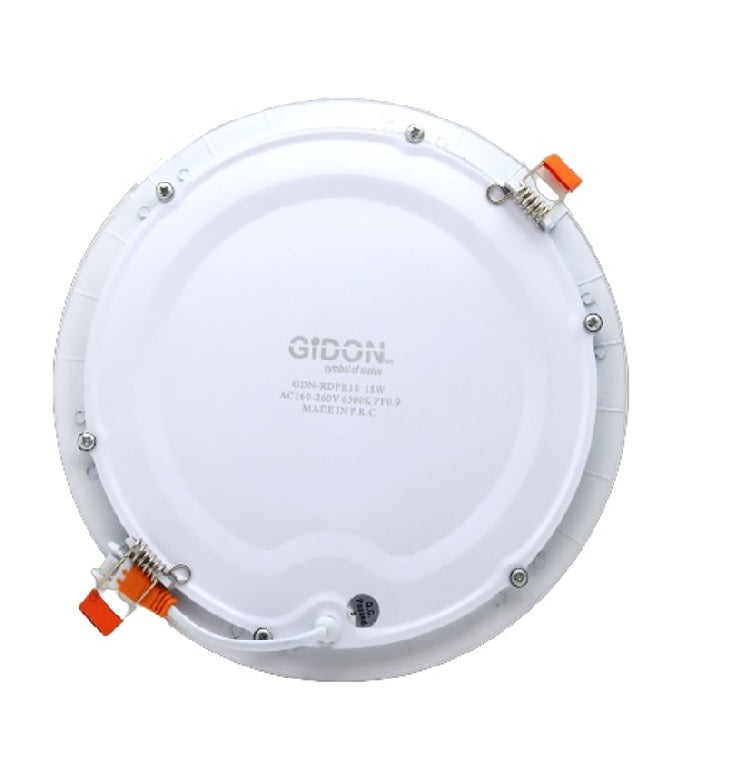 GIDON 18W 6500K LED Recessed Panel Light Day White - GDNRDPR18 GIDON 18W 6500K LED Recessed Panel Light Day White - GDNRDPR18