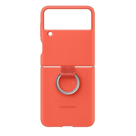 Silicon Cover With Ring – Galaxy Z Flip 3 5G
