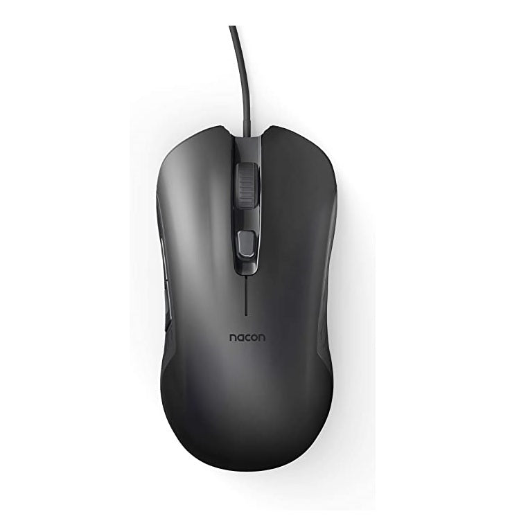 Gaming mouse Nacon GM-110, optical sensor 2400 dpi. 6 buttons Cable 1.8M Gaming mouse Nacon GM-110, optical sensor 2400 dpi. 6 buttons Cable 1.8M