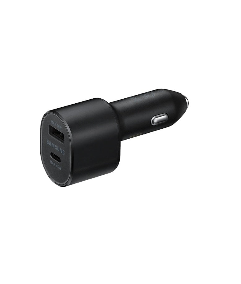 Samsung Super Fast Car Charger 45w & 15w With Dual Port