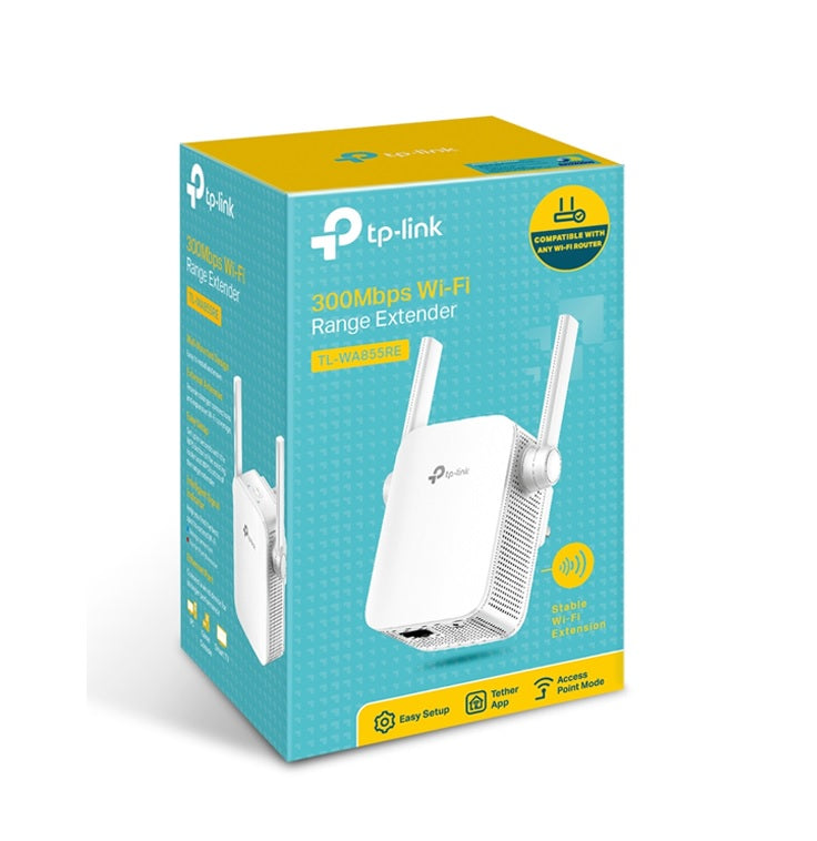 TP-Link TL-WA855RE 300Mbps Wi-Fi Range Extender TP-Link TL-WA855RE 300Mbps Wi-Fi Range Extender