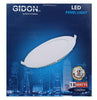 GIDON 18W 6500K LED Recessed Panel Light Day White - GDNRDPR18