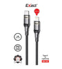 Exact Type C to Lightning Nylone Cable 2Meter EX-794