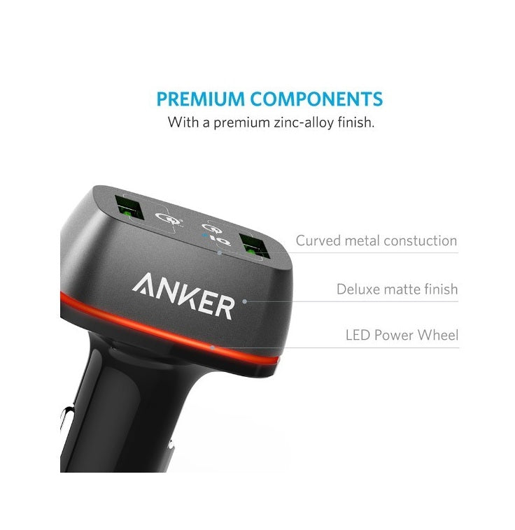 Anker Powerdrive Plus 2 Ports Car Charger